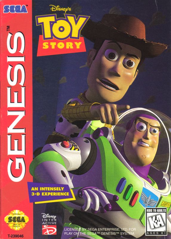 Toys box art for Super Nintendo